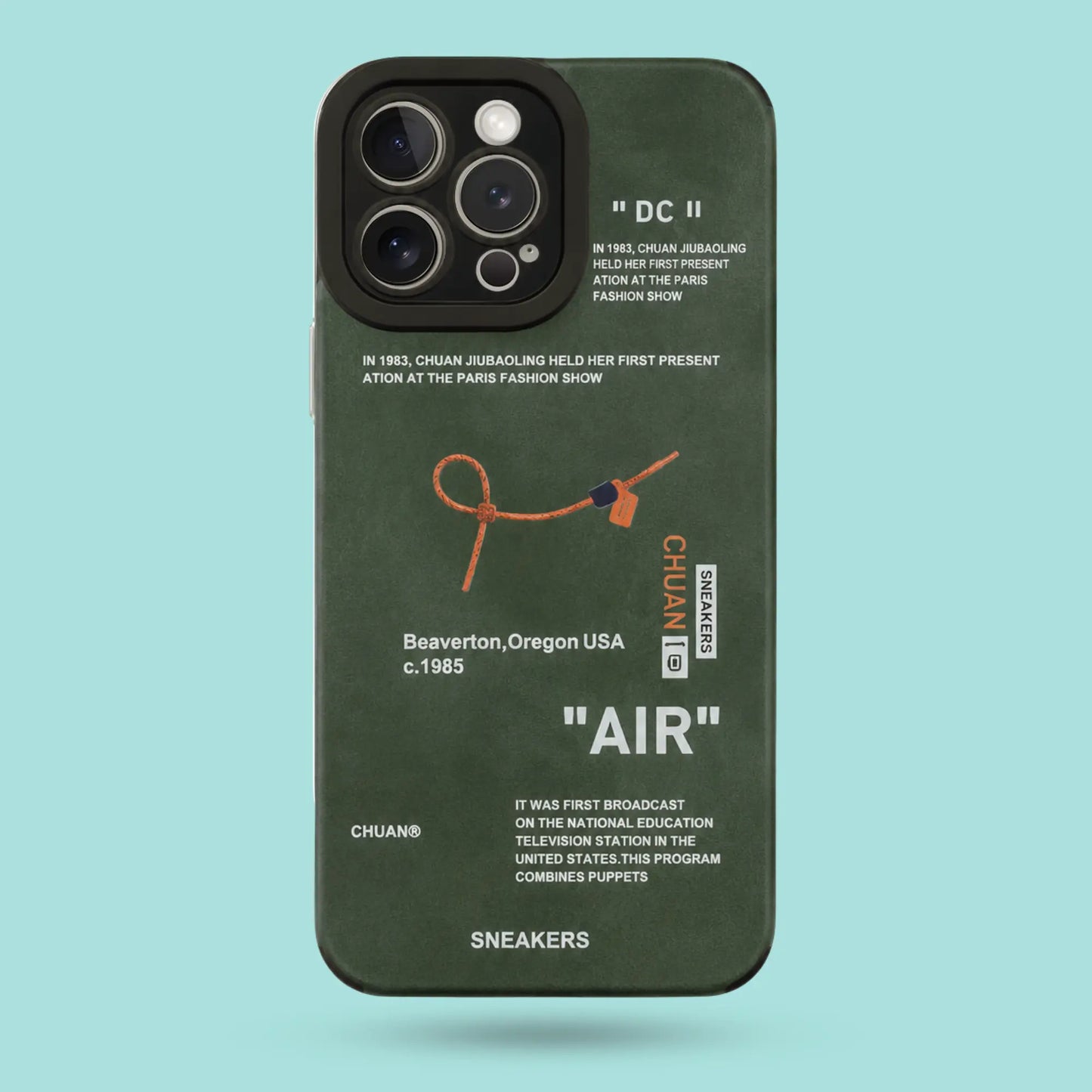 iPhone 16 Pro - Sneaker Label Edition Case (Green)