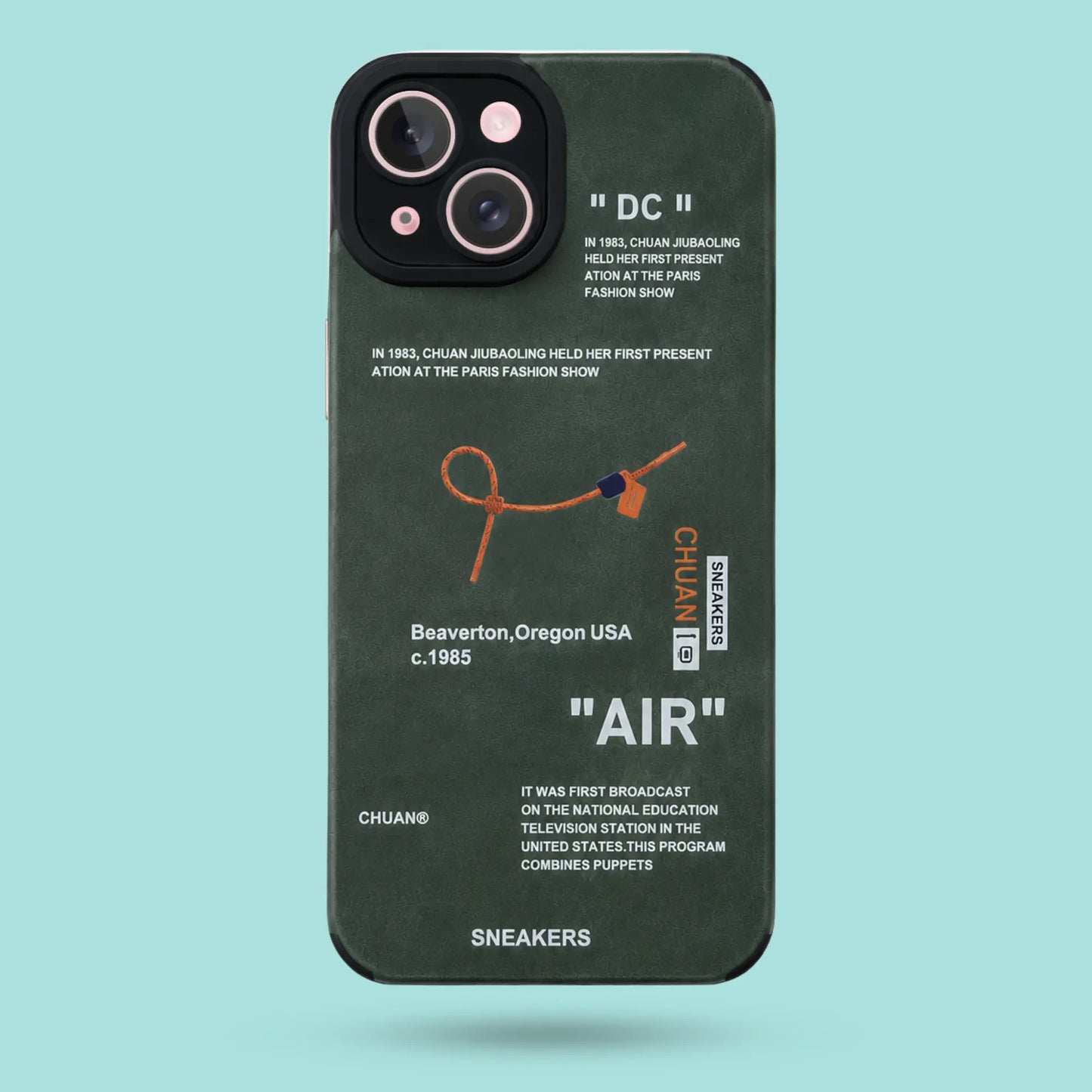 iPhone 15 - Sneaker Label Edition Case (Green)