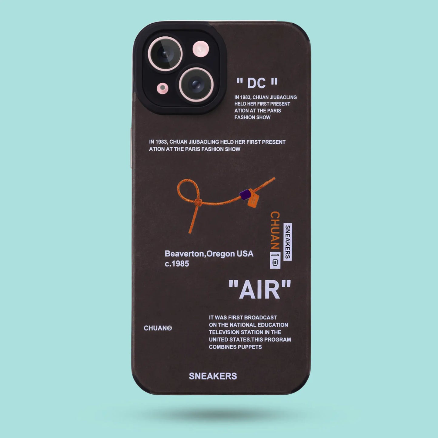 iPhone 13 - Black Sneaker Label Edition Case