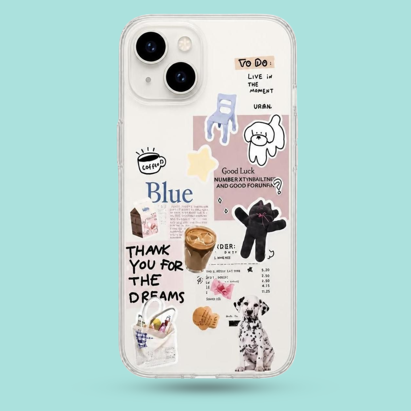 iPhone 13 - Blue Dreams Clear Case