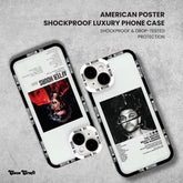 American Poster Shockproof Luxury Phone Case – iPhone 11 to 15 Pro Max