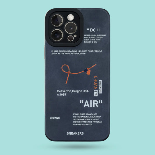 iPhone 16 Pro Max - Blue Sneaker Label Edition Case