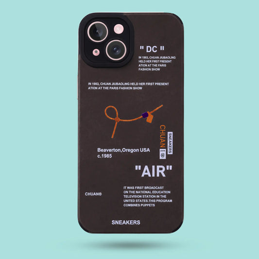 iPhone 15 - Black Sneaker Label Edition Case