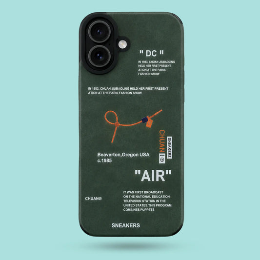iPhone 16 - Sneaker Label Edition Case (Green)